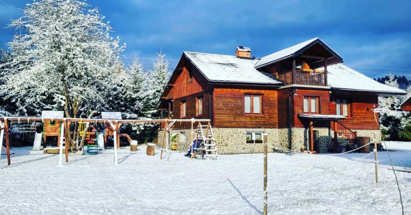 Appartamento Jastrzab Ropienka Esterno foto